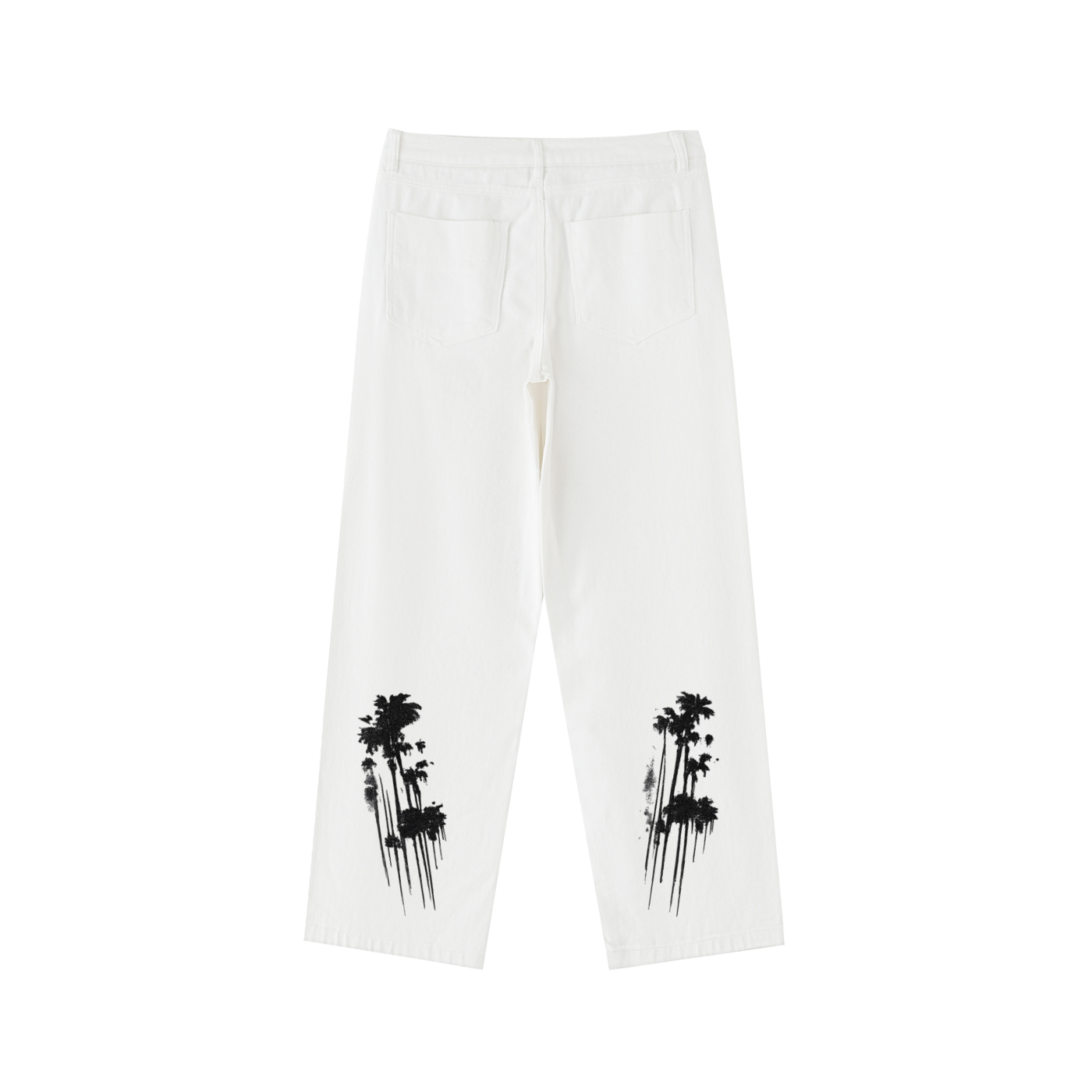 Heavyweight Cotton Straight-Leg Pants